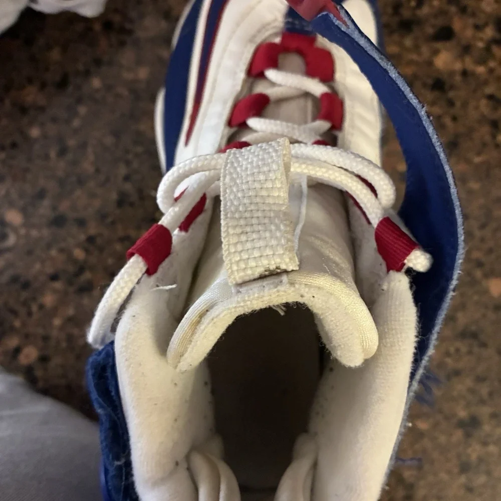 Nike Air Griffey Max 1 GS White Blue Red Kids Size 4Y DX3724-100 Baseball